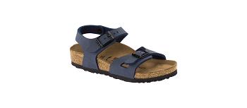 Rio Birkenstock Birkibuc Regular Detske Námornícka Modrá | SK 445PJJ